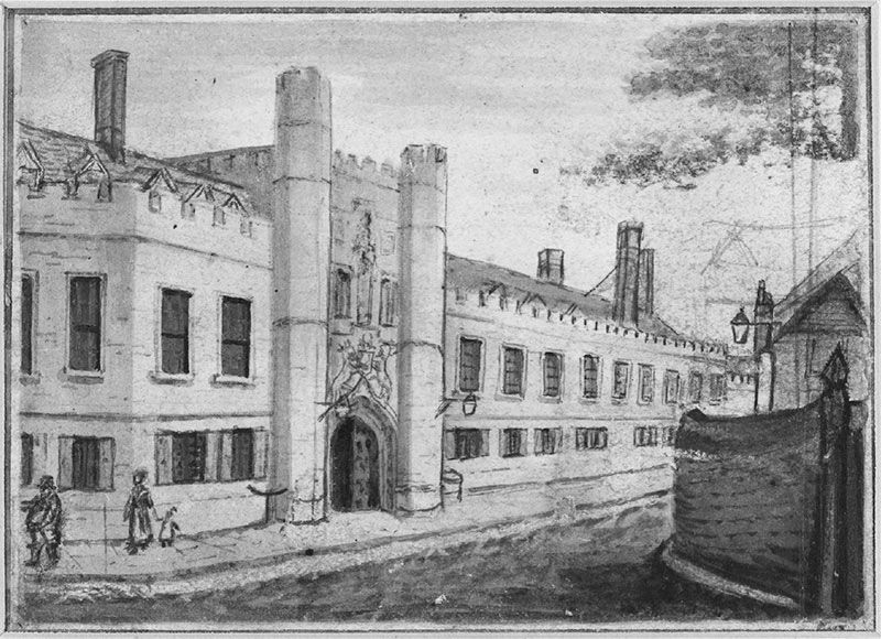2 Christs College Cambridge 1823 Fitzwilliam Museum Cambridge Te envié - photo 6