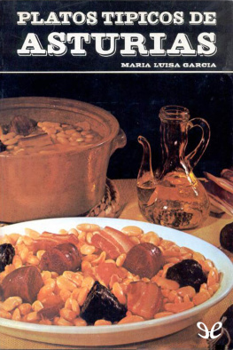 María Luisa García Platos típicos de Asturias