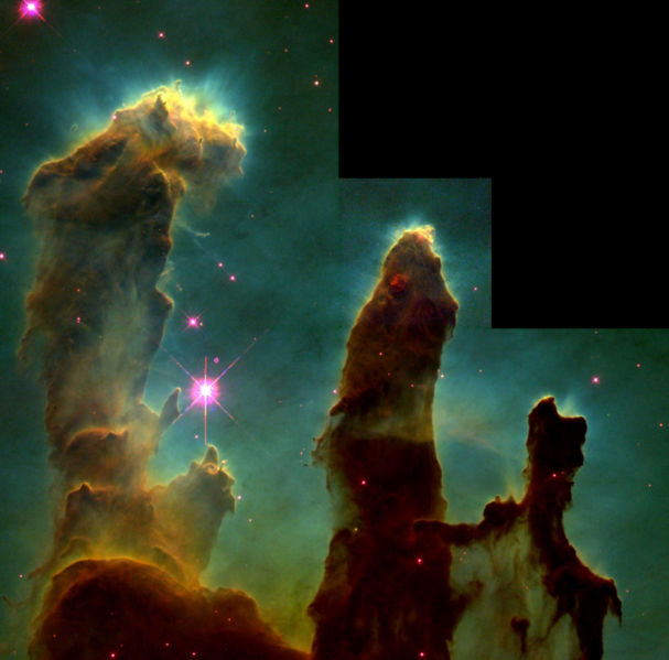 Los llamados Pilares de la creación en la Nebulosa del Águila en una imagen - photo 6