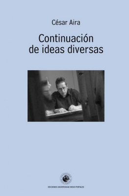 Aira Continuación de ideas diversas