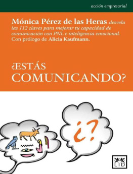 Monica Perez de Las Heras - ?Estas comunicando?