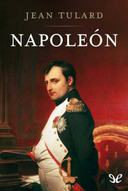 Jean Tulard Napoleón