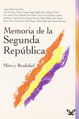 AA. VV. - Memoria de la Segunda República