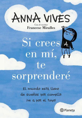 Anna Vives - Si crees en mi te sorprendere