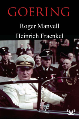Roger Manvell Goering