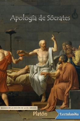 Platon - Apologia De Socrates (trad. Gredos)