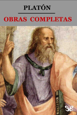Platon - Obras Completas (version De Patricio De Azcarate)