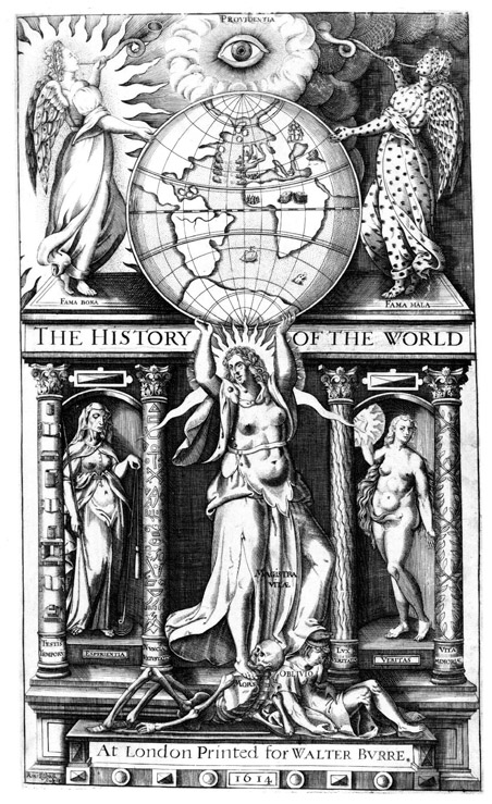 Frontispicio de The History of the World Historia del mundo 1614 de sir - photo 10