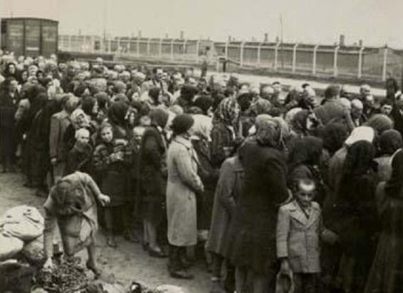 Birkenau Llegada de trenes con judíos para su exterminio directo 1 - photo 33