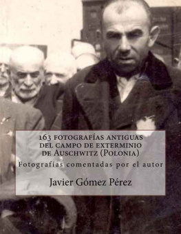 Javier Gómez Pérez 163 fotografías antiguas del campo de exterminio de Auschwitz (Polonia) (Spanish Edition)
