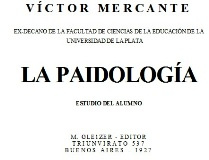 Mercante Victor - La Paidologia