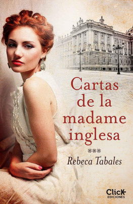 Rebeca Tabales - Cartas de la madame inglesa