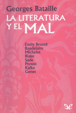 Georges Bataille - La literatura y el mal