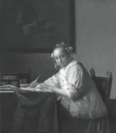 Fig 1 Johannes Vermeer Mujer escribiendo c 1665 Índice Introducción I - photo 3