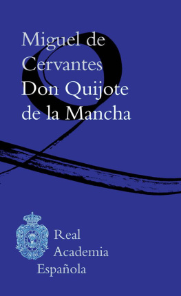 Miguel de Cervantes - Don Quijote de la Mancha (R.A.E.)