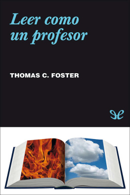Thomas C. Foster Leer como un profesor