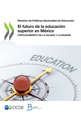 OECD El futuro de la educación superior en México