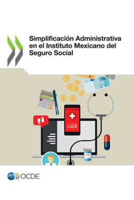 OECD Simplificación Administrativa en el Instituto Mexicano del Seguro Social