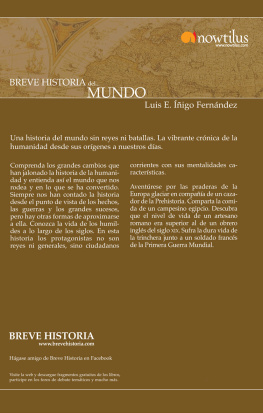 Íñigo Fernández Breve historia del mundo