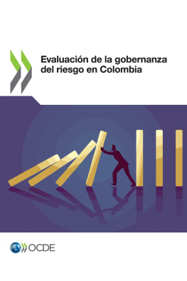 OECD Evaluación de la gobernanza del riesgo en Colombia