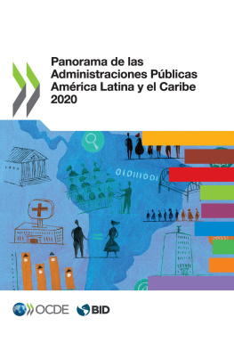 OECD - Panorama de las Administraciones Públicas América Latina y el Caribe 2020