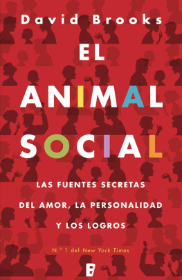 David Brooks El animal social