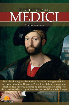 Eladio Romero Breve historia de los Medici