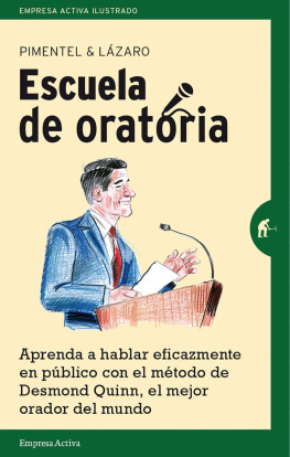 Manuel Pimentel Siles Escuela de oratoria (Empresa Activa ilustrado) (Spanish Edition)