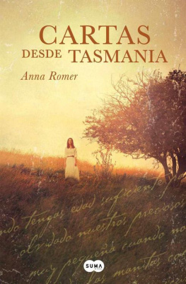 Anna Romer Cartas desde Tasmania