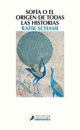 Rafik Schami Sofía o el origen de todas las historias
