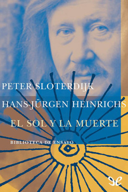 Peter Sloterdijk El sol y la muerte