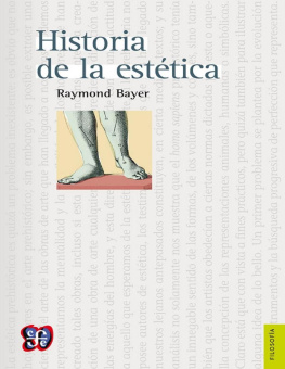 Raymond Bayer Historia de la estética