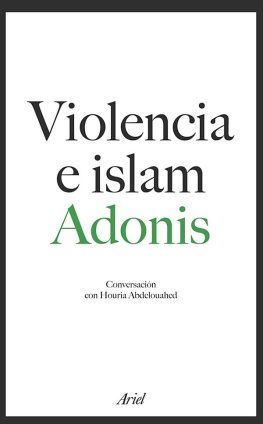 Adonis Violencia e Islam