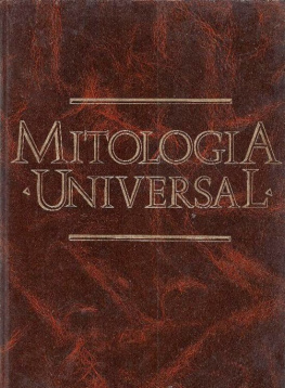 Anónimo Mitología universal Tomo I greco-latina