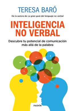 Teresa Baró - Inteligencia no verbal