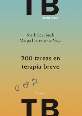 Mark Beyebach 200 tareas en terapia breve: 2ª edición