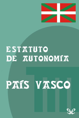 Asamblea de Parlamentarios Vascos Estatuto de Autonomía en el País Vasco de 1979