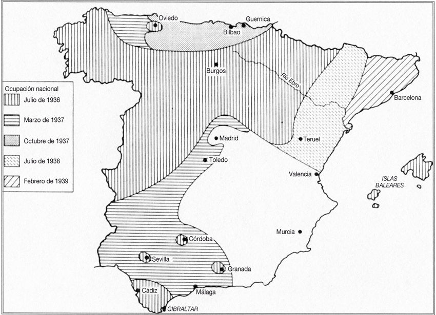 España Guerra Civil española 1936-1939Eugene K Keefe et al Area - photo 1