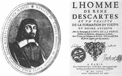 FIGURA I1 René Descartes 1596-1650 y frontispicio de su obra El Hombre A - photo 3