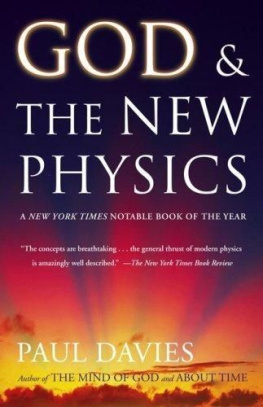 Paul Davies - Dios y la nueva fisica
