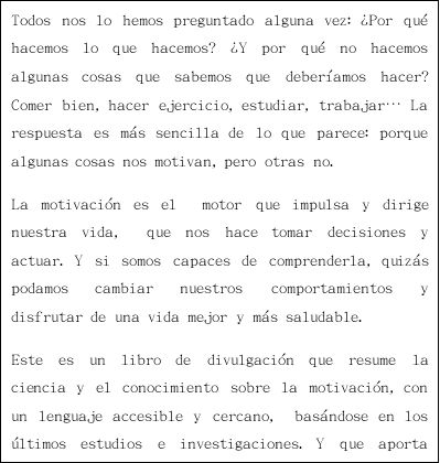 EL PODER Y LA CIENCIA DE LA MOTIVACION Cómo cambiar tu vida y vivir mejor - photo 2