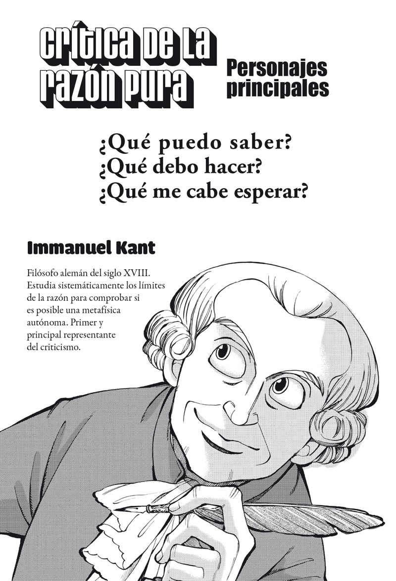 Crítica de la razón pura el manga - photo 3