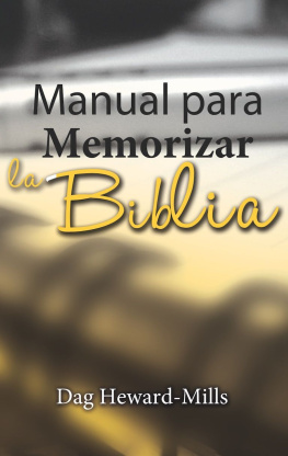 Dag Heward-Mills - Manual Para Memorizar La Biblia (Spanish Edition)
