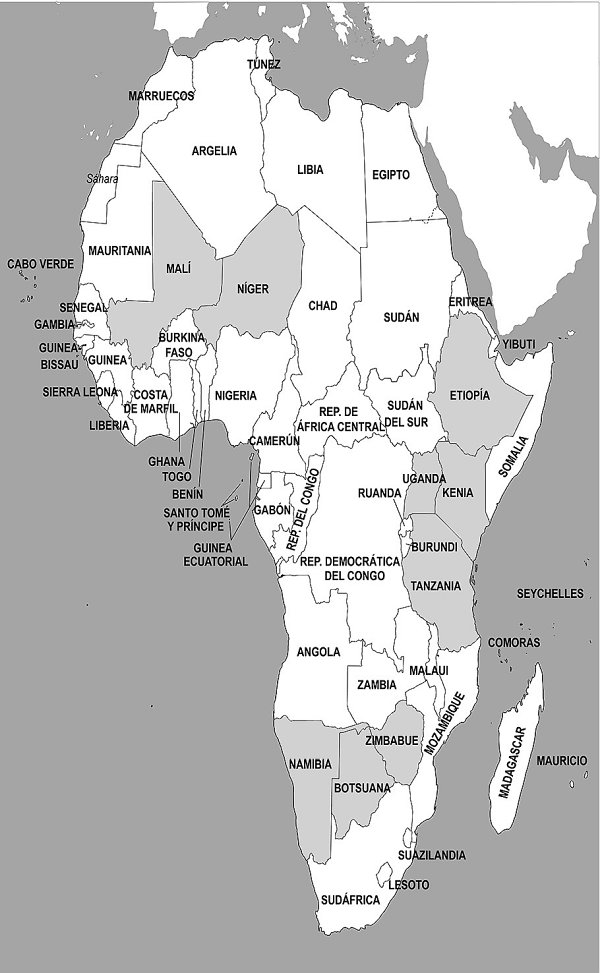 Mapa de África según la proyección de Peters Prólogo por Xavier Aldekoa Las - photo 2