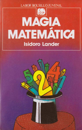 Isidoro Lander Magia Matemática