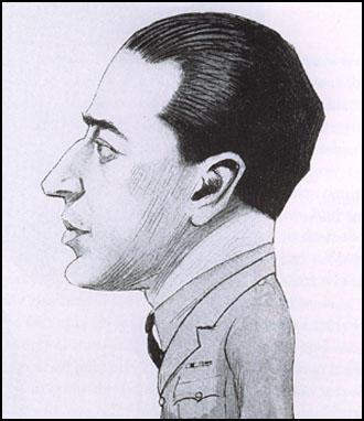 Caricatura de Sidney Reilly no publicada El coronel cuyo uniforme era - photo 1