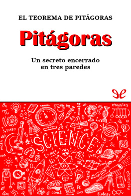 Marcos Jaén Sánchez Pitágoras. El teorema de Pitágoras