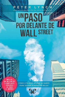 Peter Lynch Un paso por delante de Wall Street