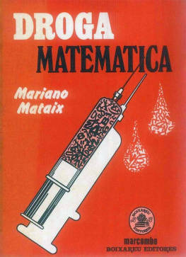 Mariano Mataix - Droga matemática