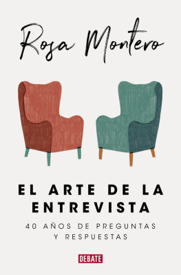 Rosa Montero - El arte de la entrevista